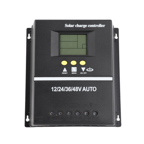 MPPT-Laderegler 80A 12-48V LCD 2 USB