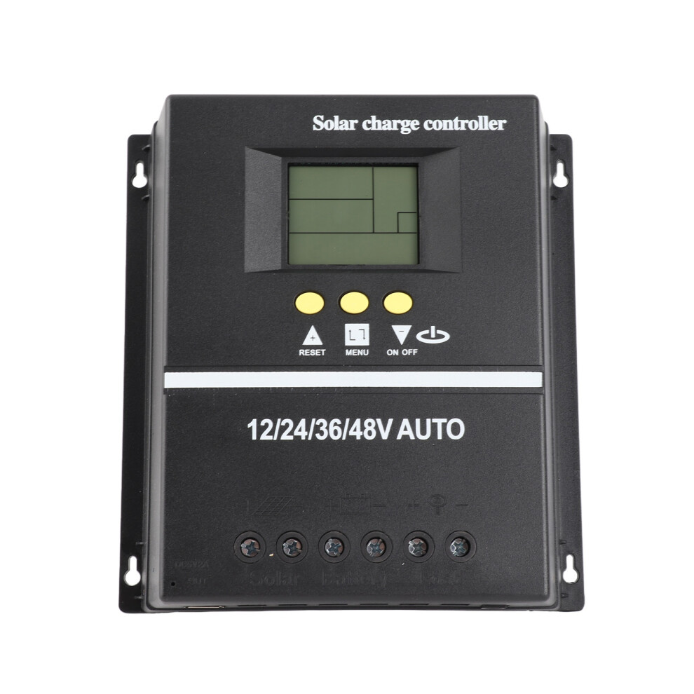 80A Mppt Solar Charge Controller 12V 24V 36V 48V Lcd 2 Usb 610830968830