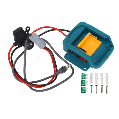 3.2ft 18V-Akkuladegerät mit 30A-Sicherung für BL1860