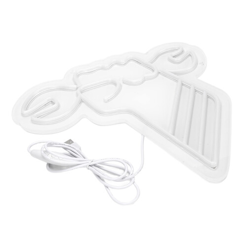 Neonschild Werkstatt Helligkeit einstellbar Wrench USB 2
