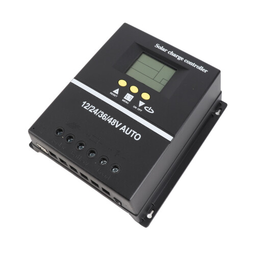 MPPT-Laderegler 80A 12-48V LCD 2 USB 2