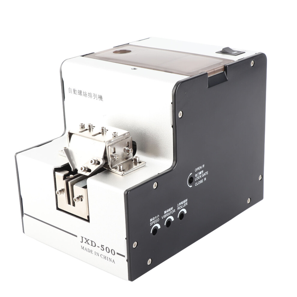 (Eu Plug) Automatic Screw Feeder Adjustable Self-Tapping Conveyor 100-240V Eu 610830841980