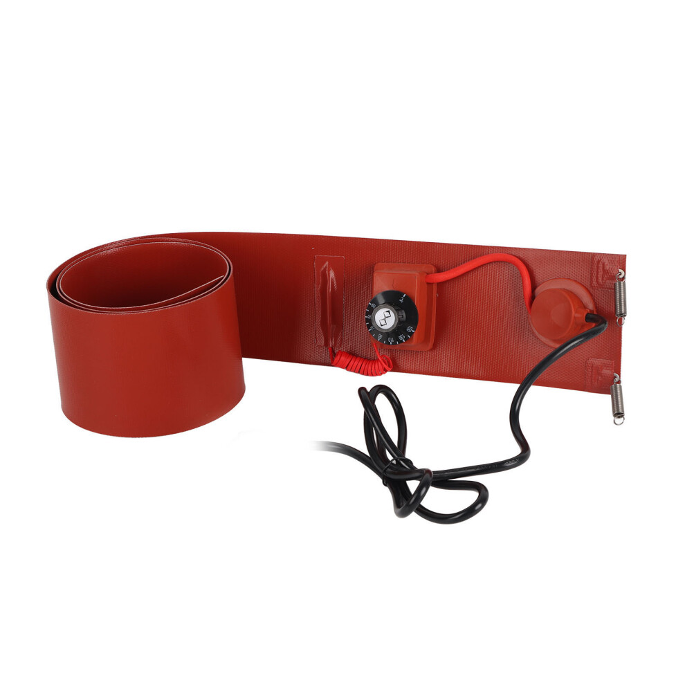 (Uk Plug 220V) Metal Drum Heater 200L 1000W 30-150 125X1740mm Au Plug 610830844554