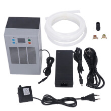 (EU Plug EU Plug 220V Pump) Electronic Water Chiller Heater 100W AC 100-240V US Plug for Aquarium