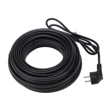 (EU Plug 220V) Selbstregelndes Heizkabel 20m EU-Stecker 220V für Wasserrohr