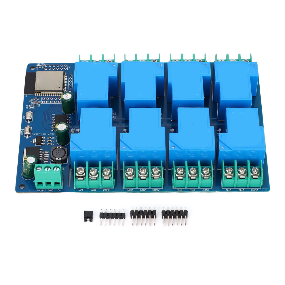 Wifi Bluetooth Relay Board Dc7-28V 5V 8 Channel For Esp32 610830974237