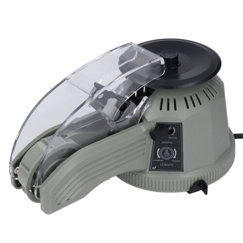 (EU Plug 220V) JAXUDA Electric Tape Cutter Rotary Disc 110V US Plug 2