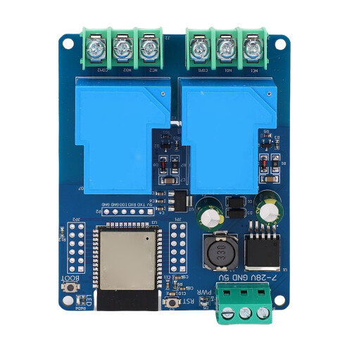 Relaismodul DC7-28V 5V 2-Kanal 30A WiFi BT ESP32 1