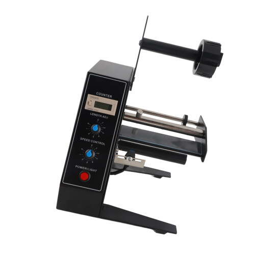 (EU Plug 220V) Automatic Label Dispenser Digital Speed Adjustable 110V 2