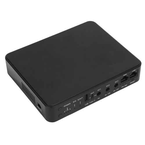 Mini-UPS 10400mAh 6x DC 5V-24V USB für Router/Kamera 2