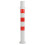 (Red White) 75cm Road Post with Hook Security Traffic Delineator Red White 1