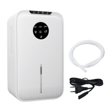 (EU Plug) Kleiner Luftentfeuchter 88oz leise tragbar für Keller