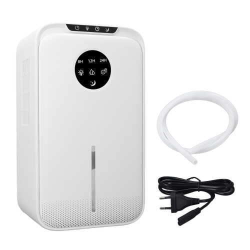 (EU Plug) Kleiner Luftentfeuchter 88oz leise tragbar für Keller