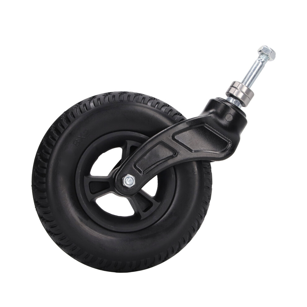 8 Inch Universal PU Solid Wheel Caster for Wheelchair