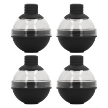 4tlg Silikon-Eisballform Ø6cm für Cocktails