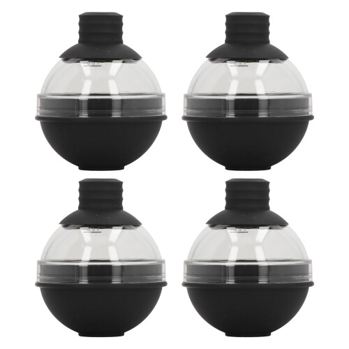 4tlg Silikon-Eisballform Ø6cm für Cocktails