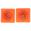 2Pcs Foldable Safety Cones Orange Reflective Collar for Parking 2