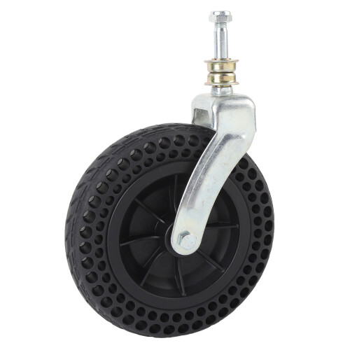 Trolley Front Wheel 8in TPE Rubber Non Slip Solid 75KG 2