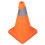 4PCS 30CM Foldable Safety Cones Orange Reflective Collars 3