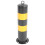 50CM Security Road Post Cold Rolled Steel Traffic Delineator 3