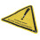 Warnschild Absperrung Gefahr Polyester Dreieck 2