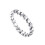 Ring Damen Versilbert Fünfzack Stern Stapelbar Größe 8 1
