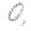 Ring Damen Versilbert Fünfzack Stern Stapelbar Größe 8 2