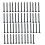 50Pcs Blue Self Tapping Screws 6 X 1.5in Spring Steel 1