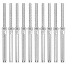 (M6 3mm/0.12in) 10x M5 3mm Edelstahl Swage-Lag-Schrauben-Set