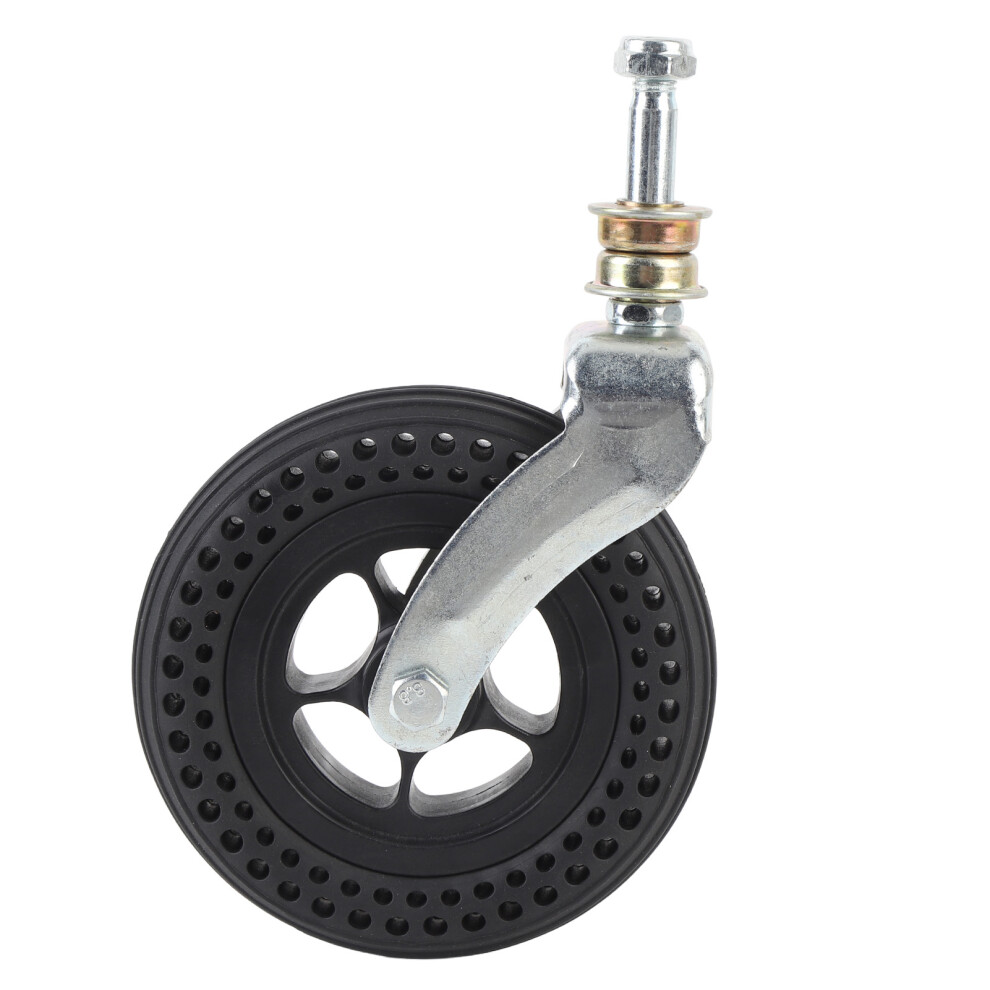 6 Inch Tpe Rubber Swivel Caster 75Kg Load Bearing For Hand Cart 610830961817