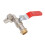 Spülenschlauch-Adapter Messingventil 1/2in Auslass 3