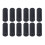12x Abstandsschrauben Edelstahl 19x50mm 4