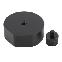 Satellit-Dreibein-Adapter 1/4"-20 3/8"-16 Aluminium