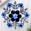 1 Blauwe Sneeuwpatroon Broche Multifunctioneel Kostuumaccessoire 8