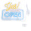 LED Neon Light Yes We Are Open Dimmable Decorative Sign 1