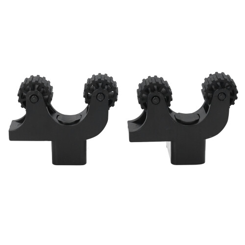 2PCS Adjustable PVC Kayak Paddle & Fishing Net Holder 2