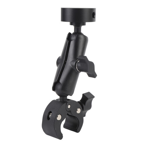 Adjustable Clamp Mount Mini Aluminum ABS Dish Antenna Pole Bracket 2