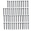50Pcs Blue Self Tapping Screws 6 X 1.5in Spring Steel 3