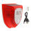 Solar/DC Sound Light Alarm Induction Deterrent 1