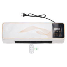 (EU Plug 220V) Wandheizgerät 1800W Vertikal Oszillierend Heizen Kühlen EU 220V