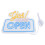 LED Neon Light Yes We Are Open Dimmable Decorative Sign 3