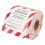 Gefahren-Absperrtag PP-Kompositpapier mit Lochdesign 2
