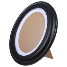 Wooden Oval Photo Frame For Picture Display And Decor