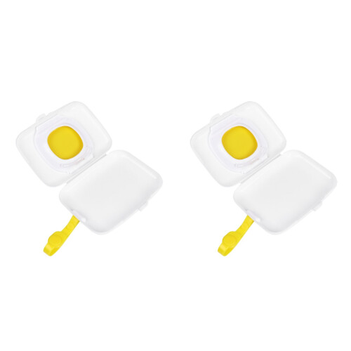2Pcs Portable Baby Wet Wipe Case For Stroller Pram Reusable 1