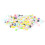 1 Pack Colorful Stone Fish Tank Decor Potted Pebbles 1