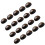 20Pcs Diy Stones Semicircle Flat Bottom Jewelry Accessories 10