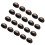 20Pcs Diy Stones Semicircle Flat Bottom Jewelry Accessories 4
