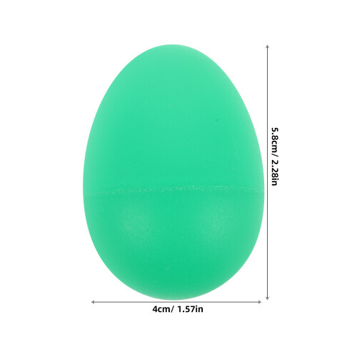 6pcs plastic egg shakers for kids music education and rhythm learning 1