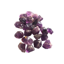 1 pack 200g natural violet amethyst tumbled chips 1.5-4.5cm for decor