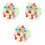 150 Pcs Artificial Acrylic Crystal Stone Vase Decor 3